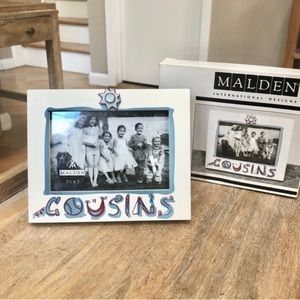 SOLD Malden Cousins Picture Frame
